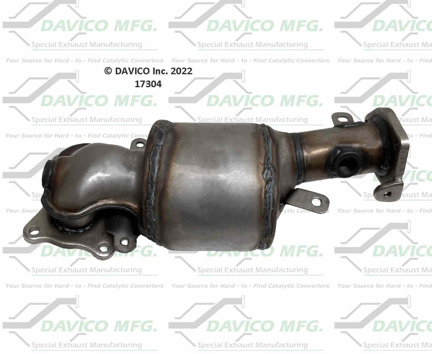 Davico Mfg Exact-Fit Catalytic Converter 17304