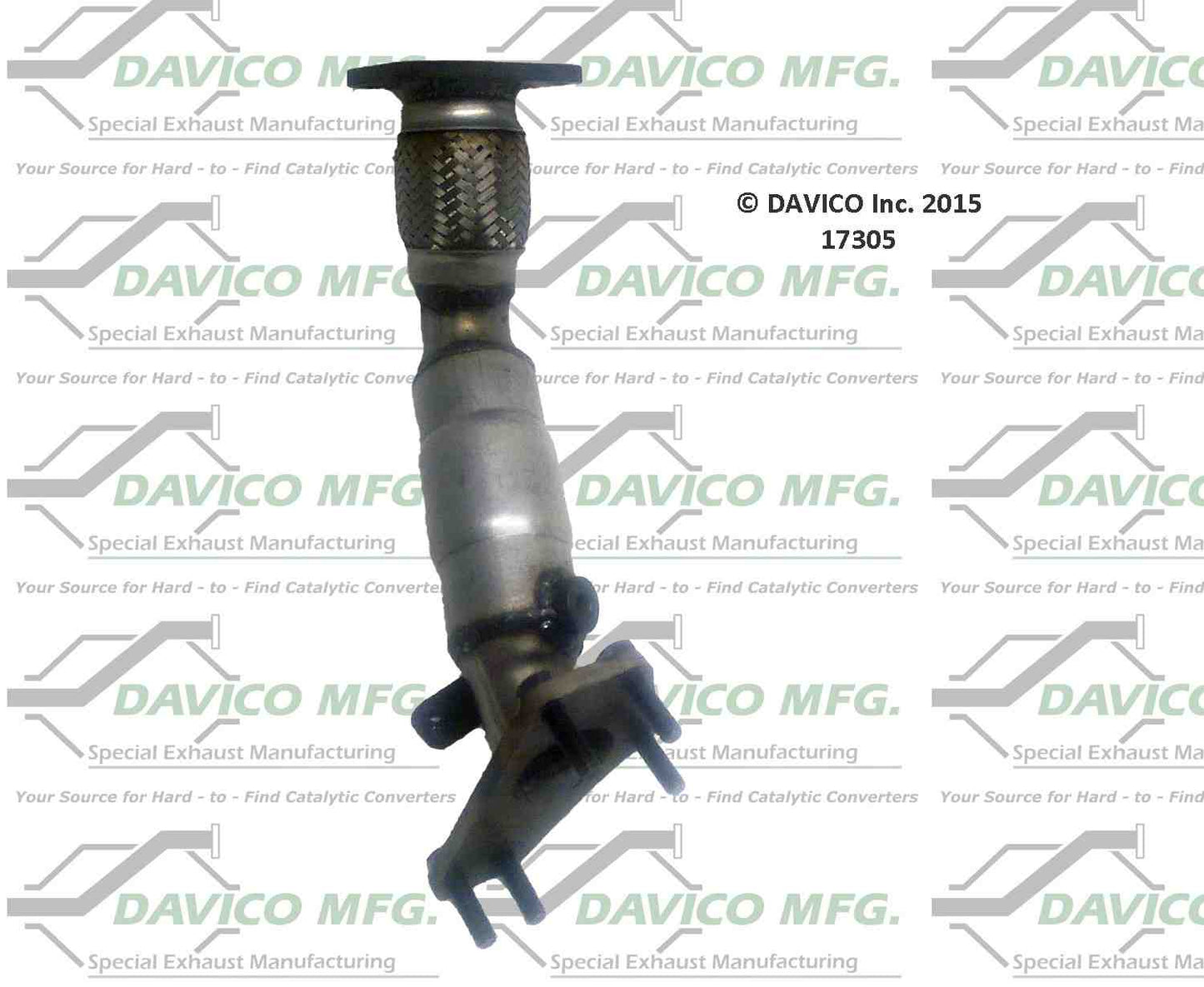 Davico Mfg Exact-Fit Catalytic Converter 17305