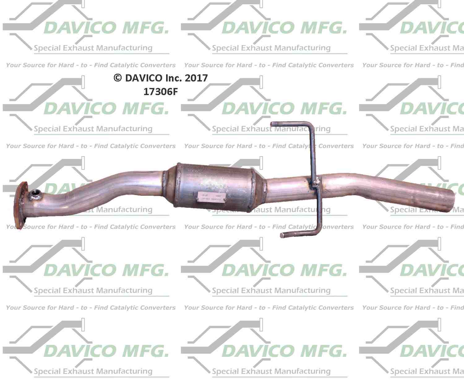 Davico Mfg Catalytic Converter 17306F