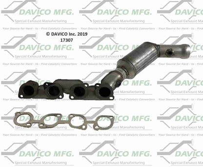 Davico Mfg Exact-Fit Catalytic Converter 17307
