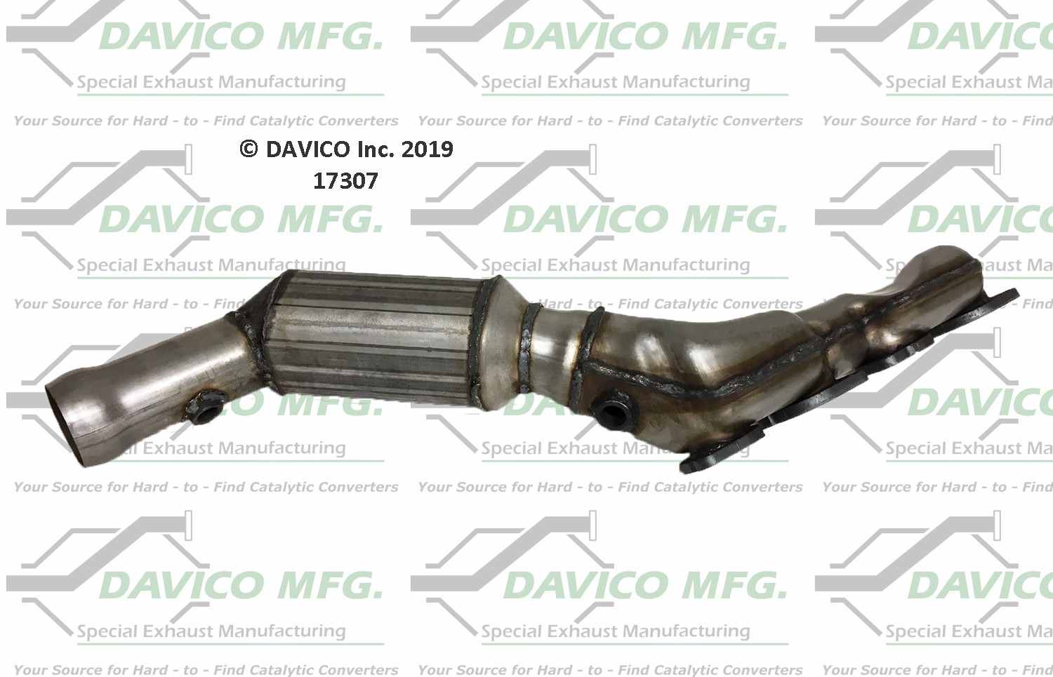 Davico Mfg Catalytic Converter 17307
