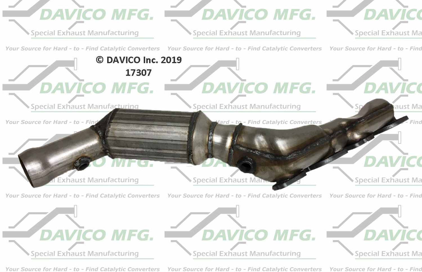 Davico Mfg Exact-Fit Catalytic Converter 17307
