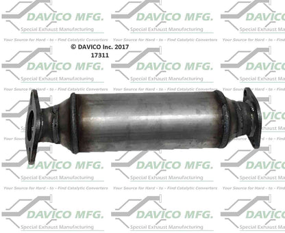 Davico Mfg Exact-Fit Catalytic Converter  top view frsport 17311