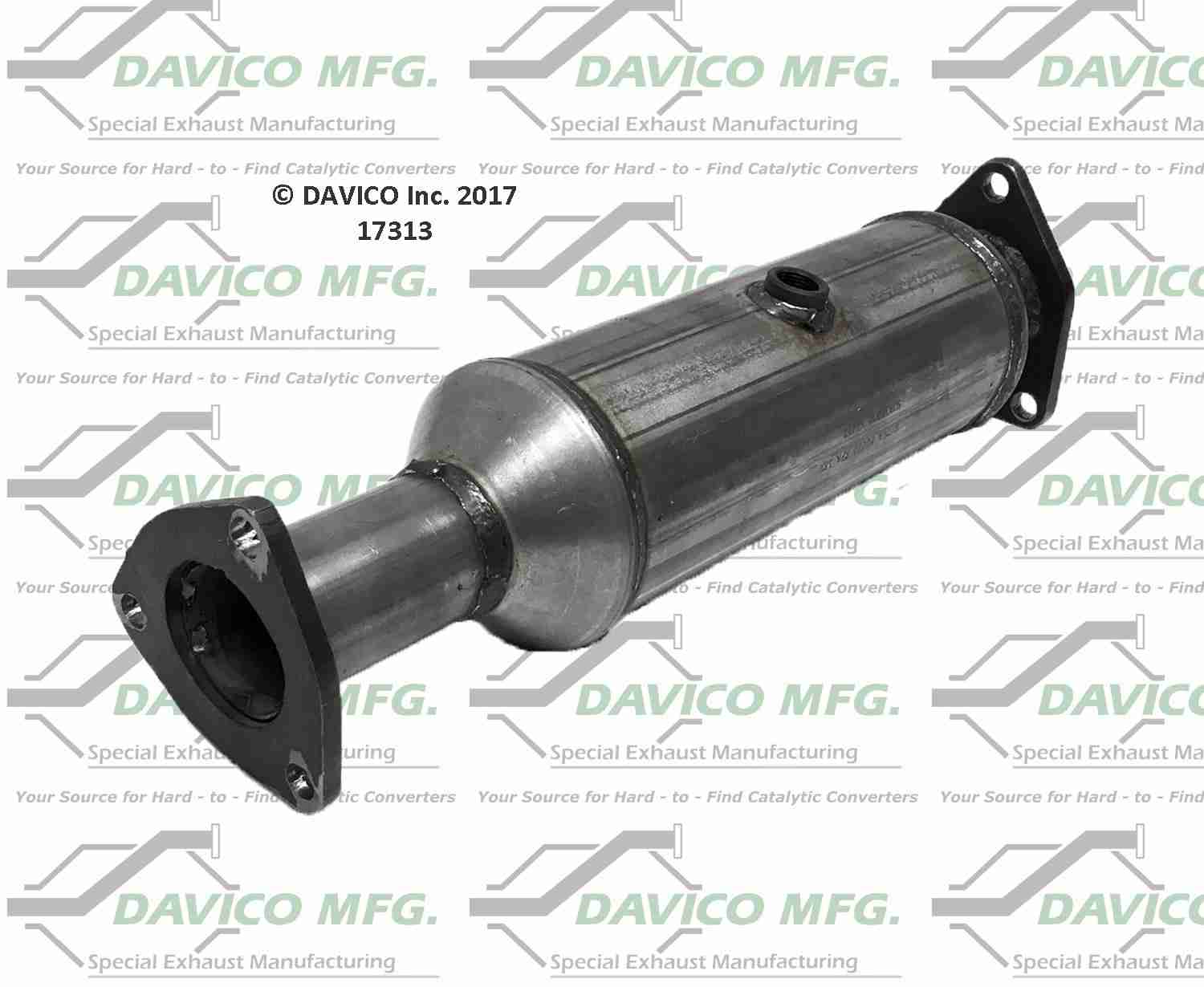 Davico Mfg Exact-Fit Catalytic Converter 17313