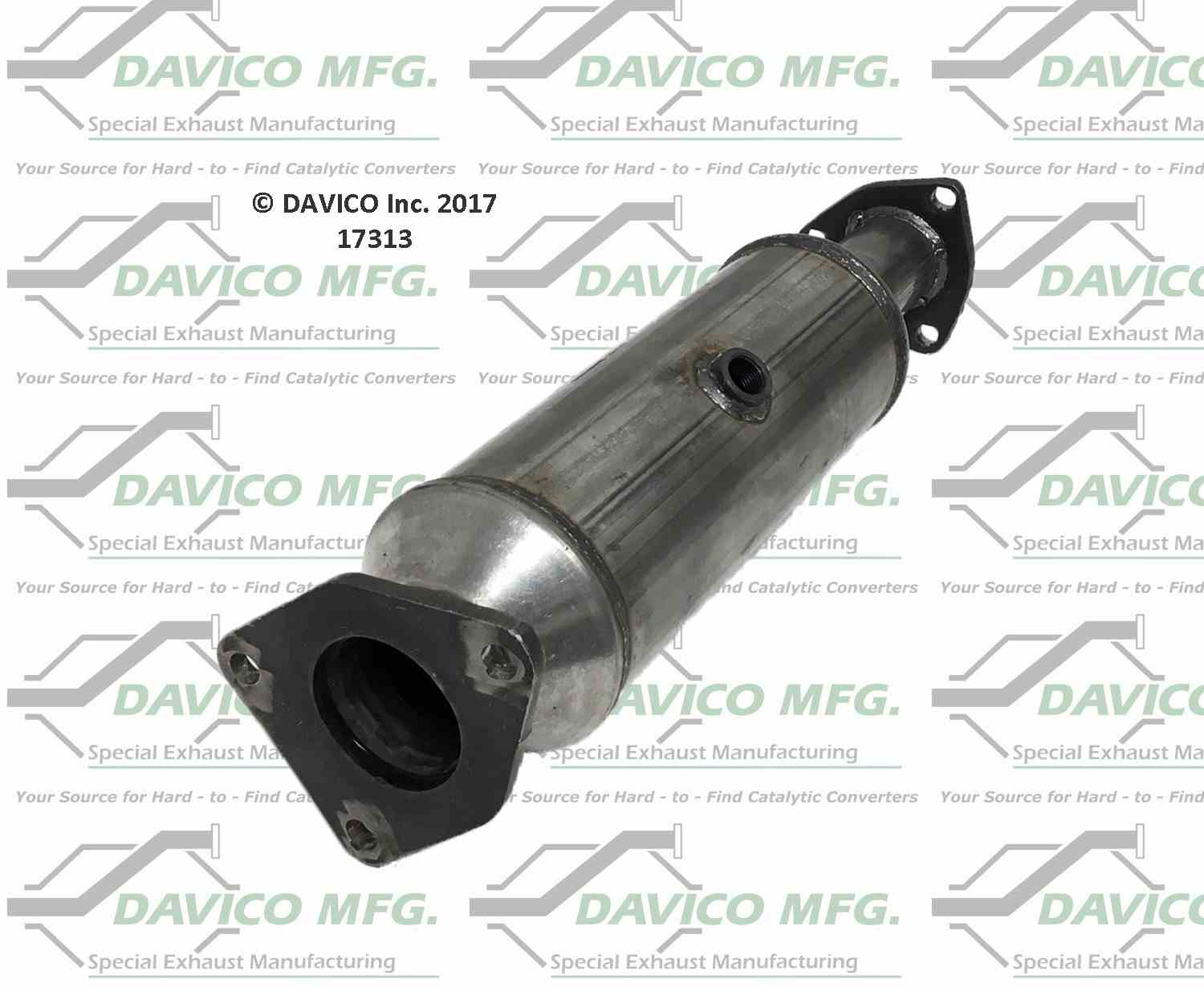 Davico Mfg Exact-Fit Catalytic Converter 17313