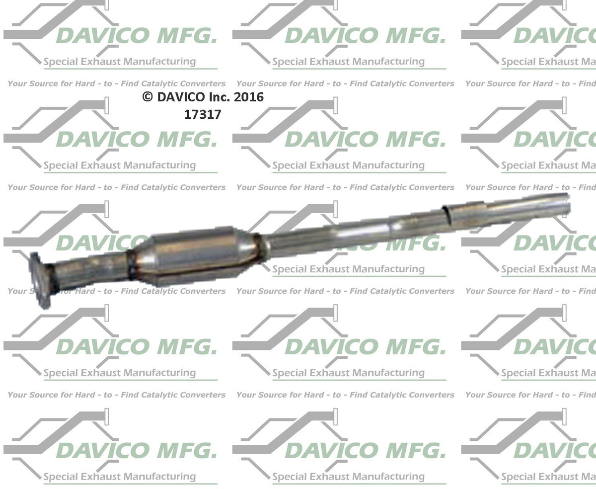 Davico Mfg Direct Fit Catalytic Converter 17317