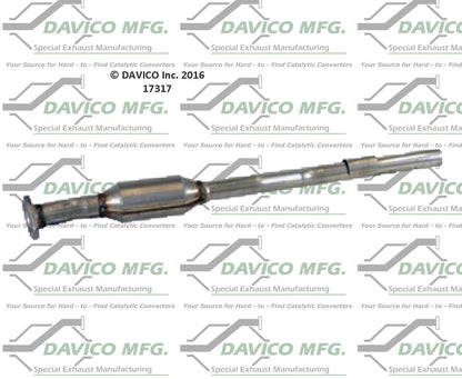 Davico Mfg Direct Fit Catalytic Converter 17317