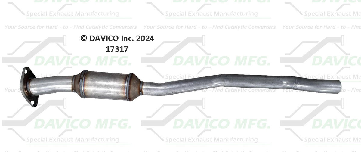 Davico Mfg Direct Fit Catalytic Converter 17317