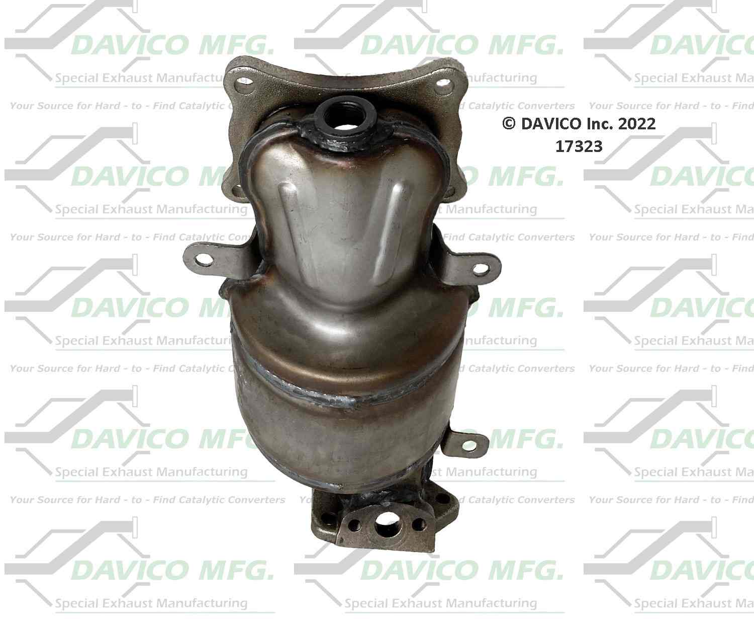 Davico Mfg Exact-Fit Catalytic Converter - Pre converter 17323