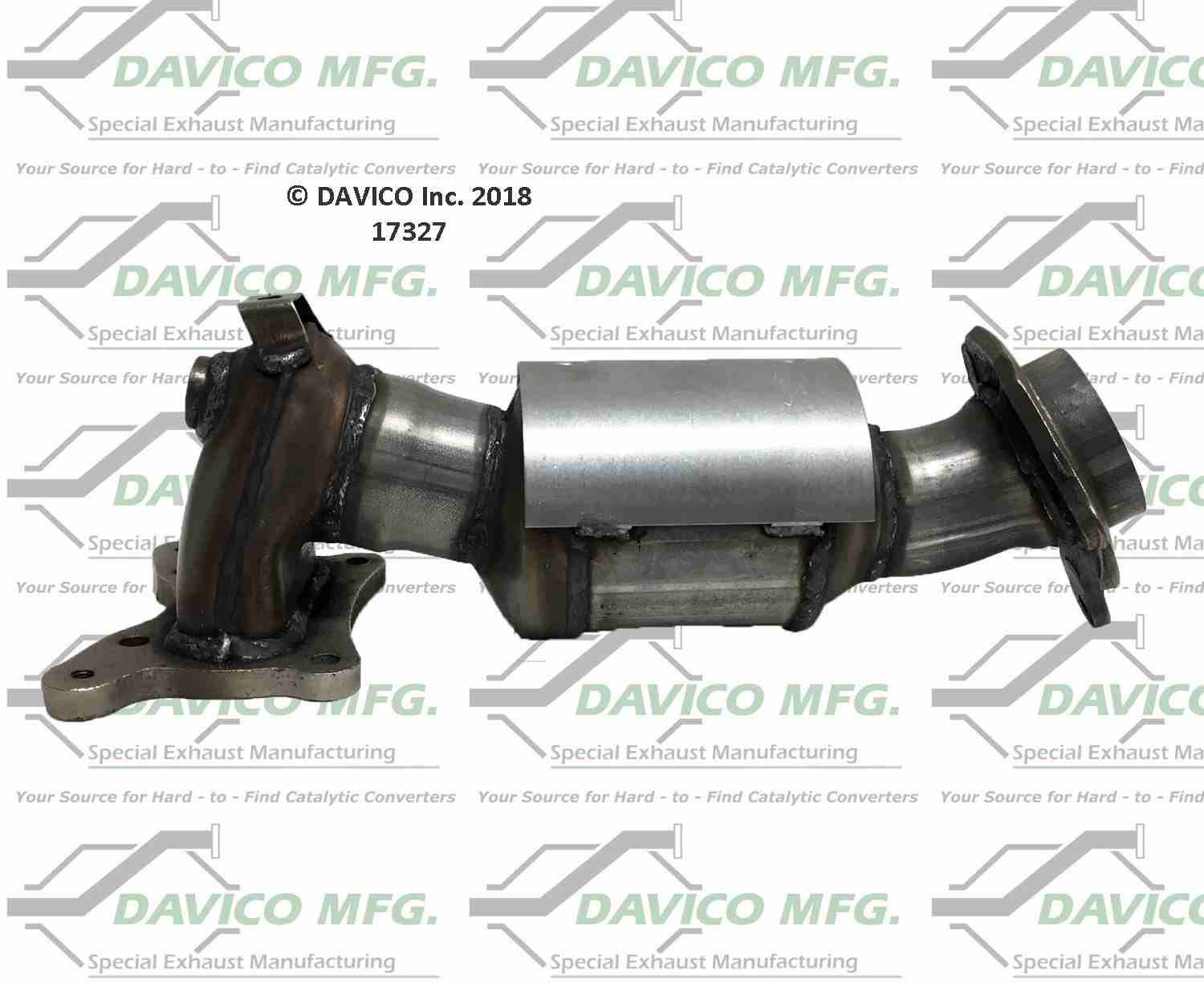 Davico Mfg Exact-Fit Catalytic Converter 17327