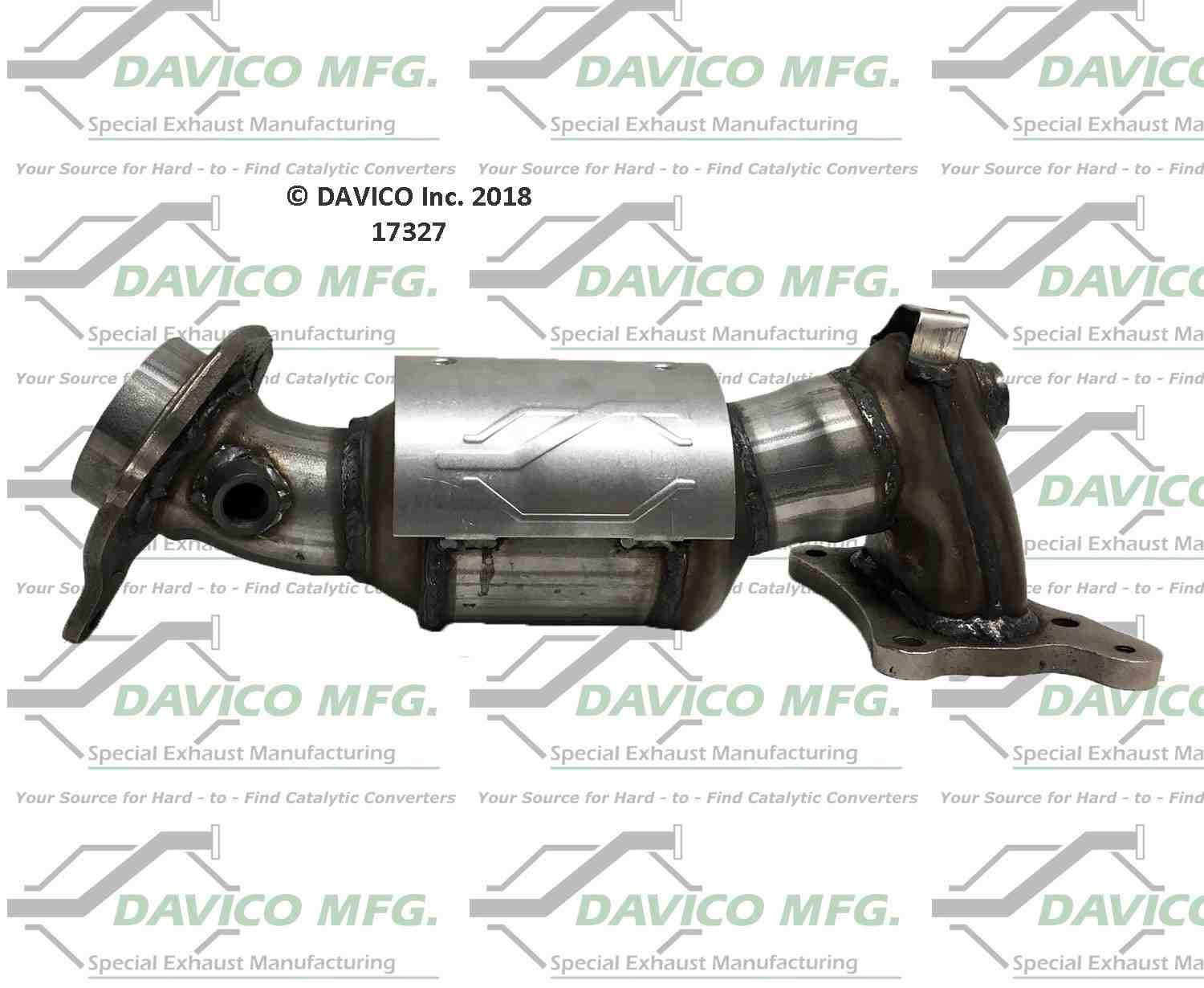 Davico Mfg Exact-Fit Catalytic Converter 17327