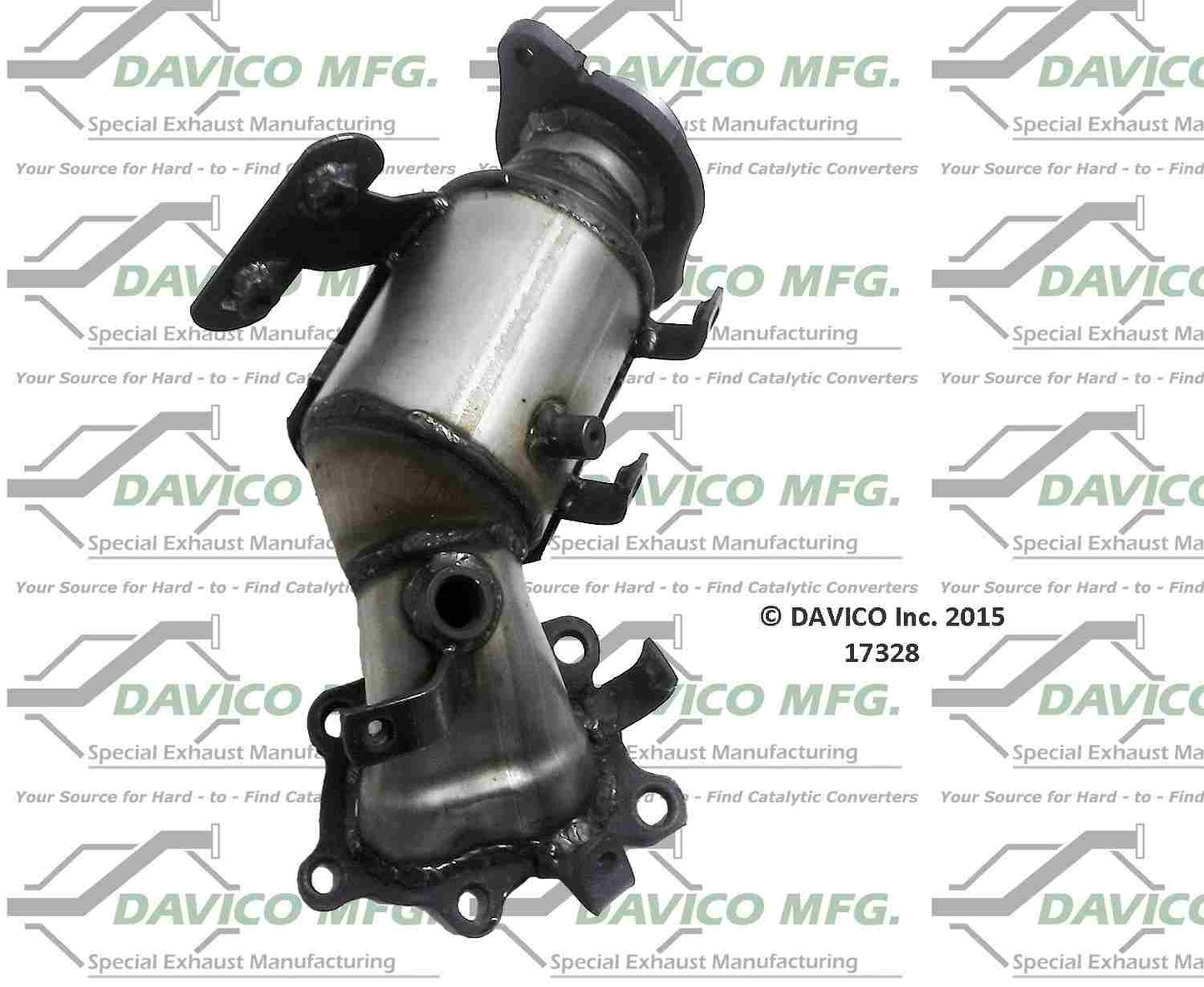 Davico Mfg Exact-Fit Catalytic Converter 17328