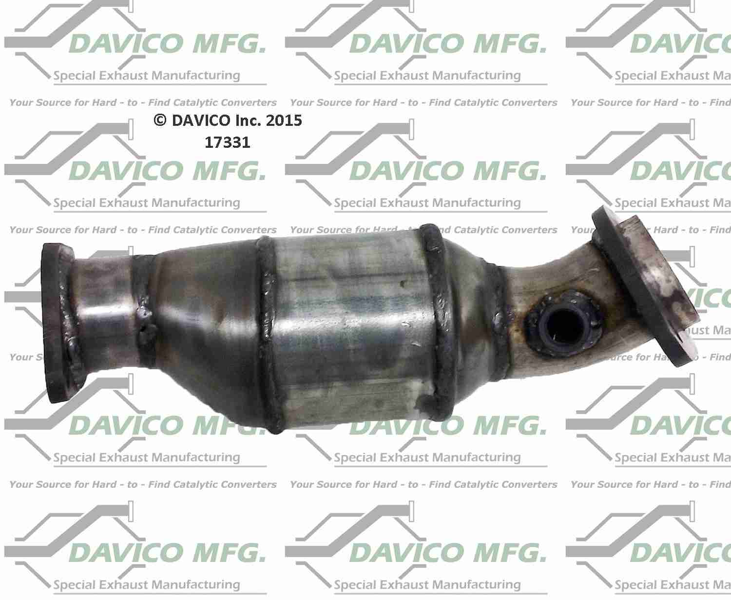 Davico Mfg Exact-Fit Catalytic Converter 17331