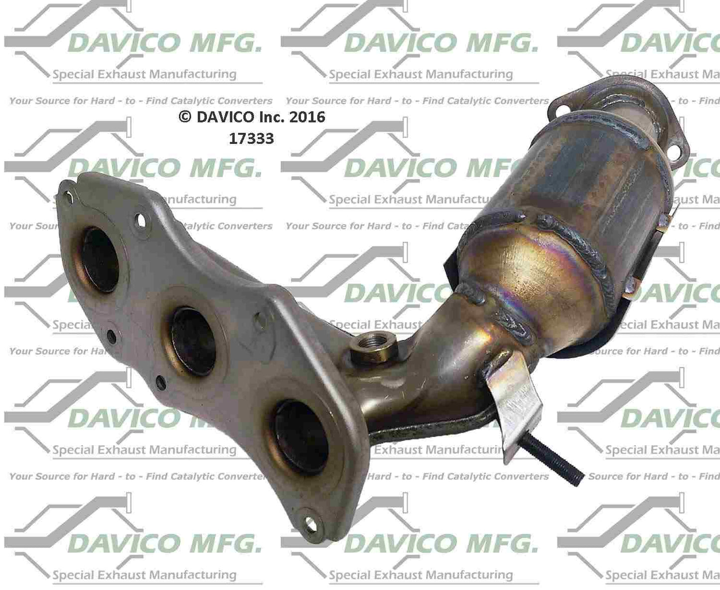Davico Mfg Exact-Fit Catalytic Converter 17333