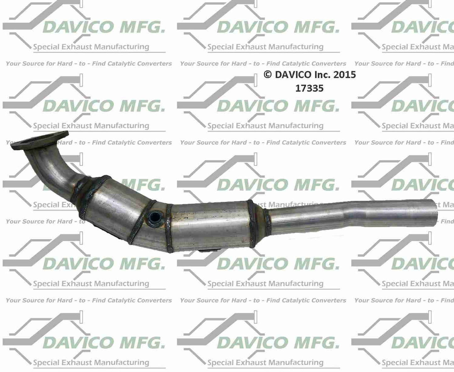 Davico Mfg Exact-Fit Catalytic Converter 17335