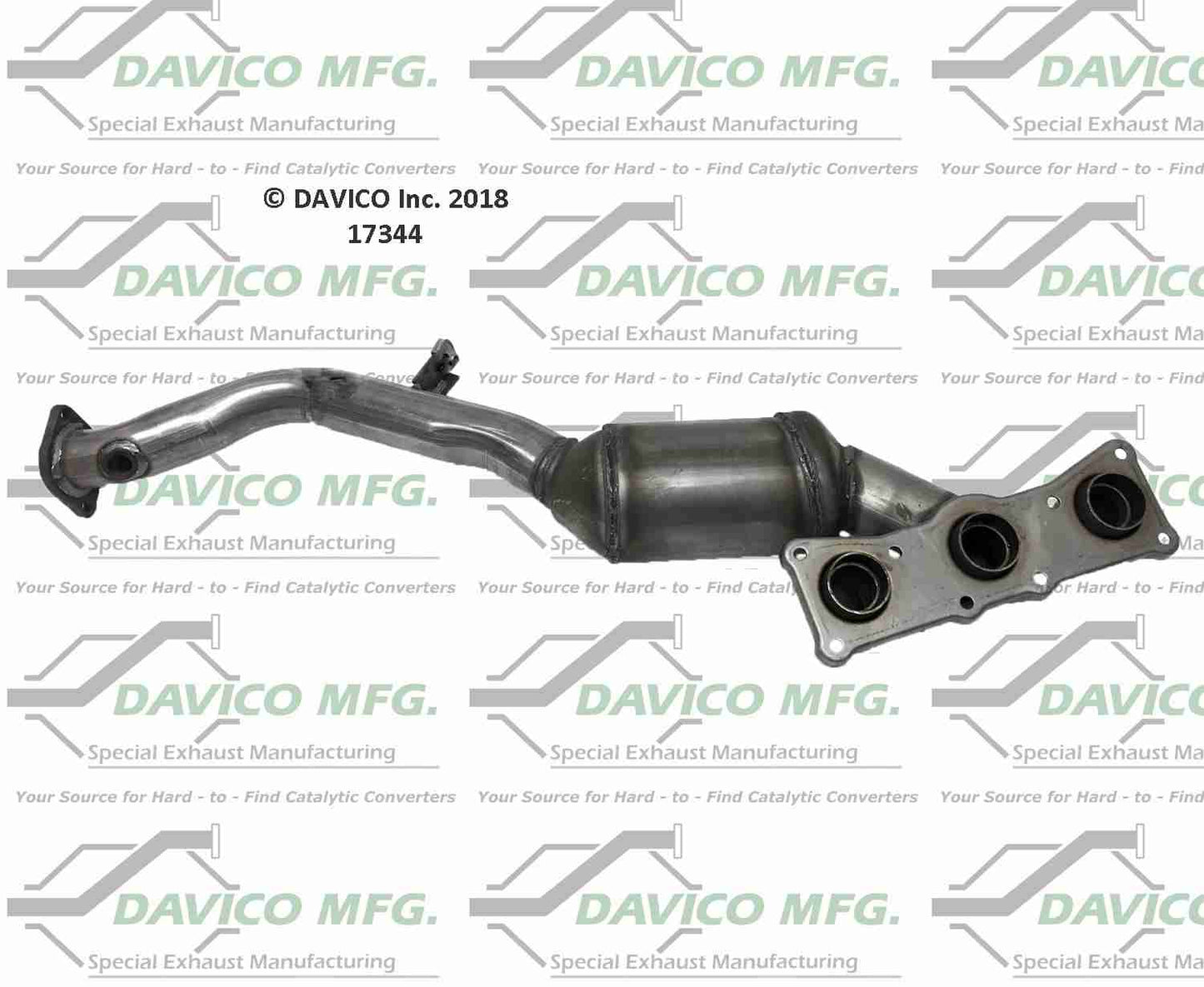 Davico Mfg Catalytic Converter 17344