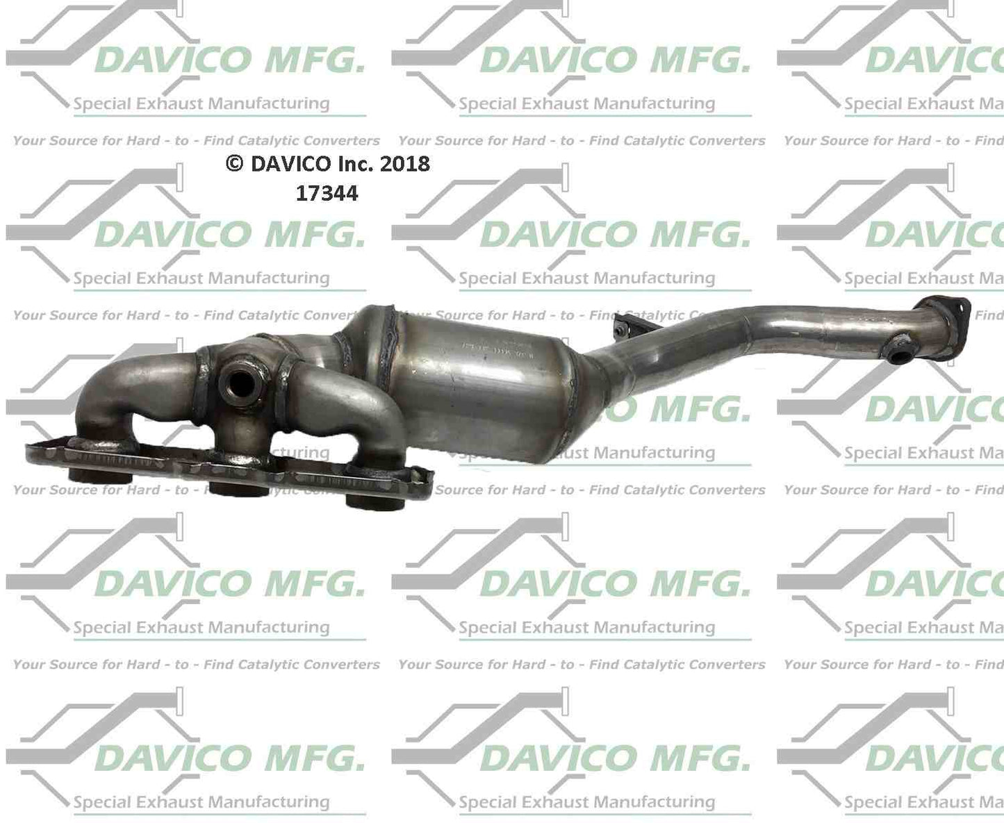 Davico Mfg Catalytic Converter 17344