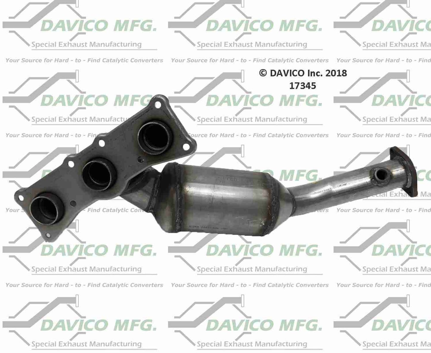 Davico Mfg Catalytic Converter 17345