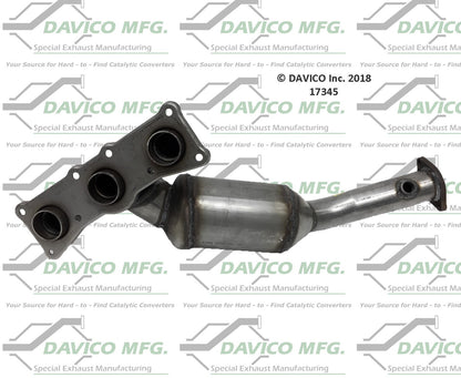 Davico Mfg Catalytic Converter 17345