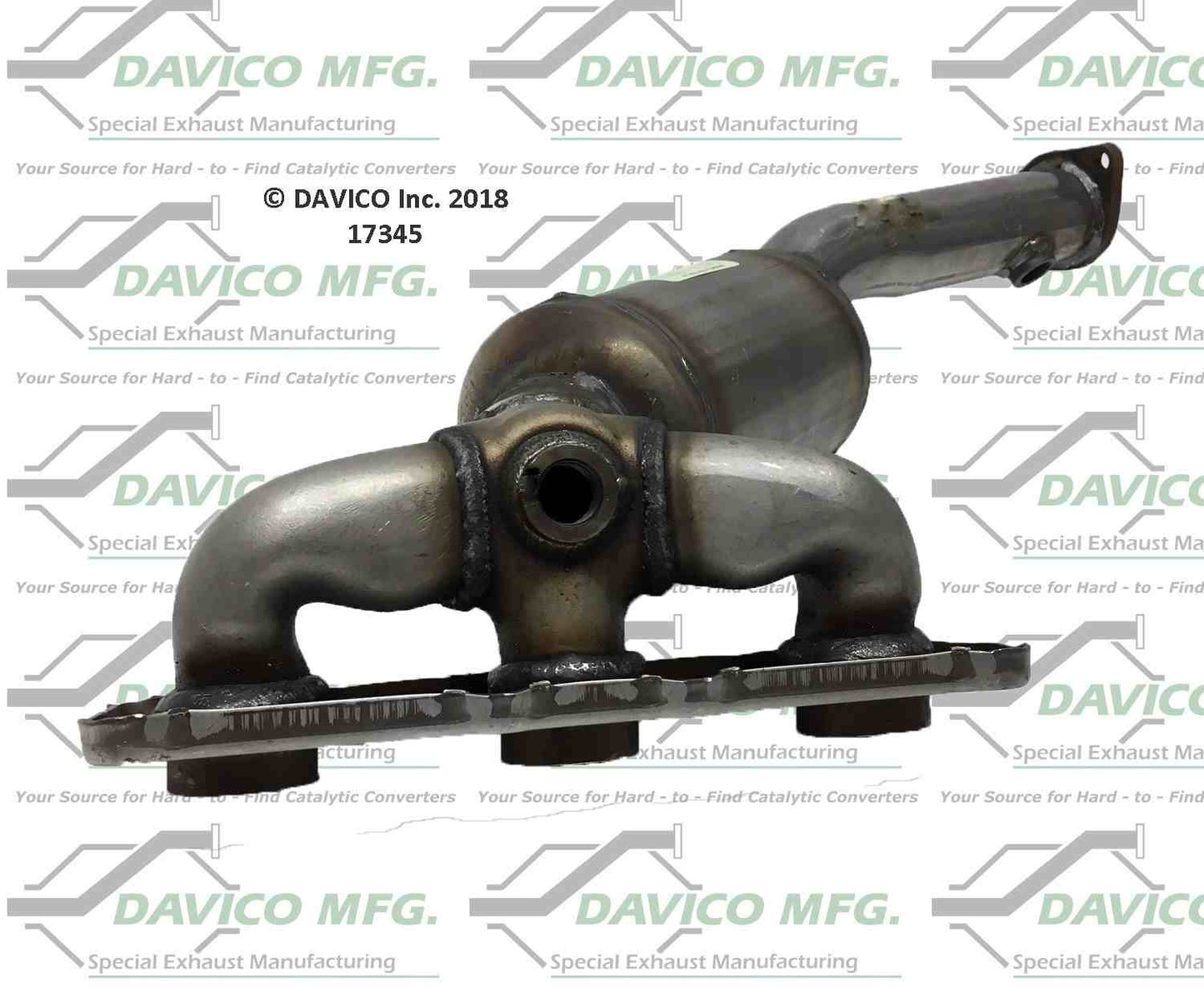 Davico Mfg Catalytic Converter 17345