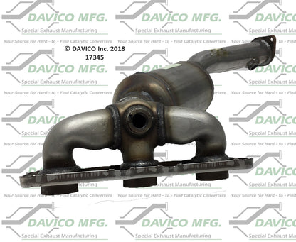 Davico Mfg Catalytic Converter 17345