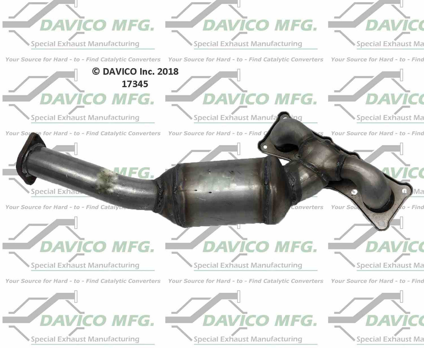 Davico Mfg Catalytic Converter 17345
