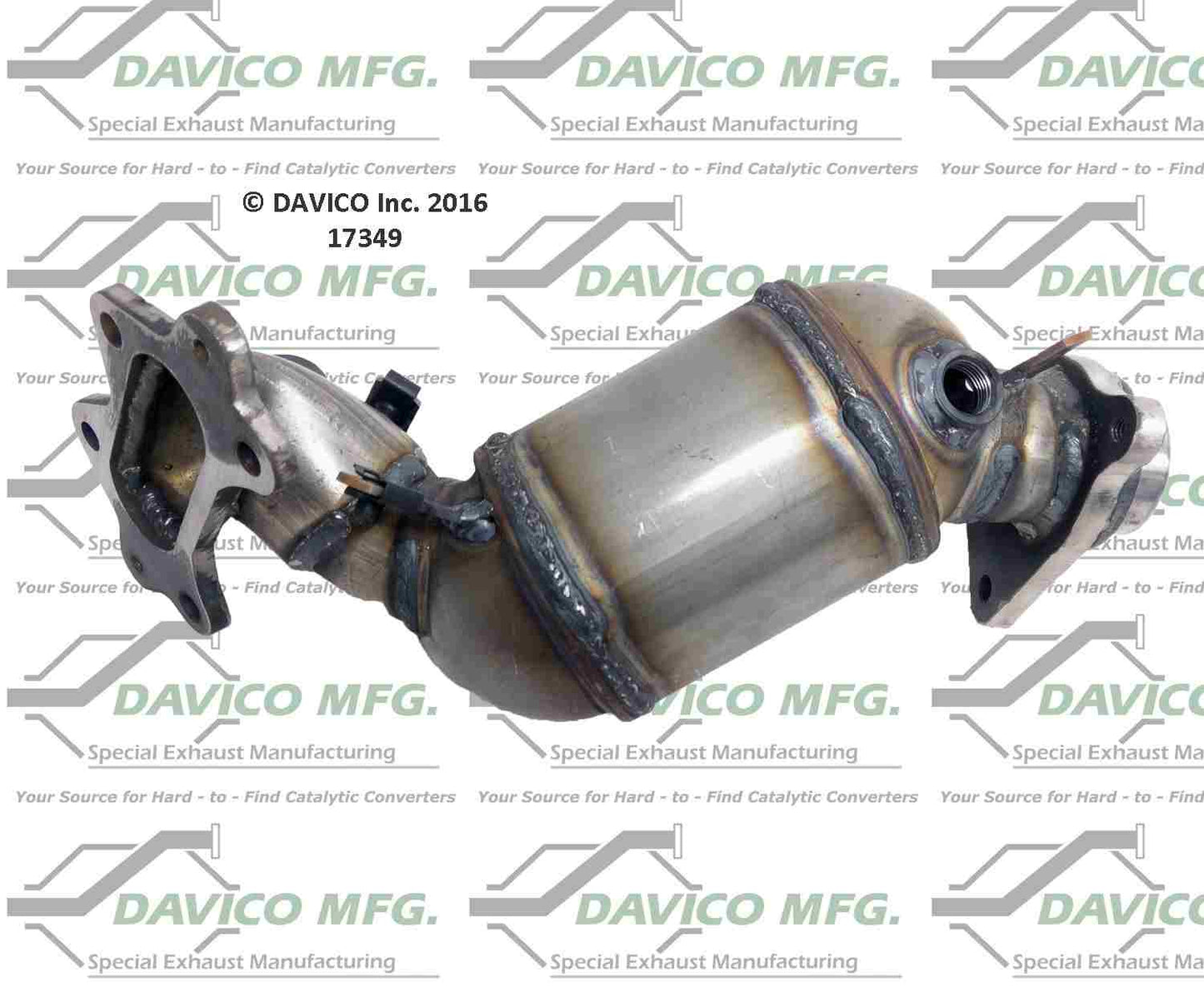 Davico Mfg Exact-Fit Catalytic Converter 17349