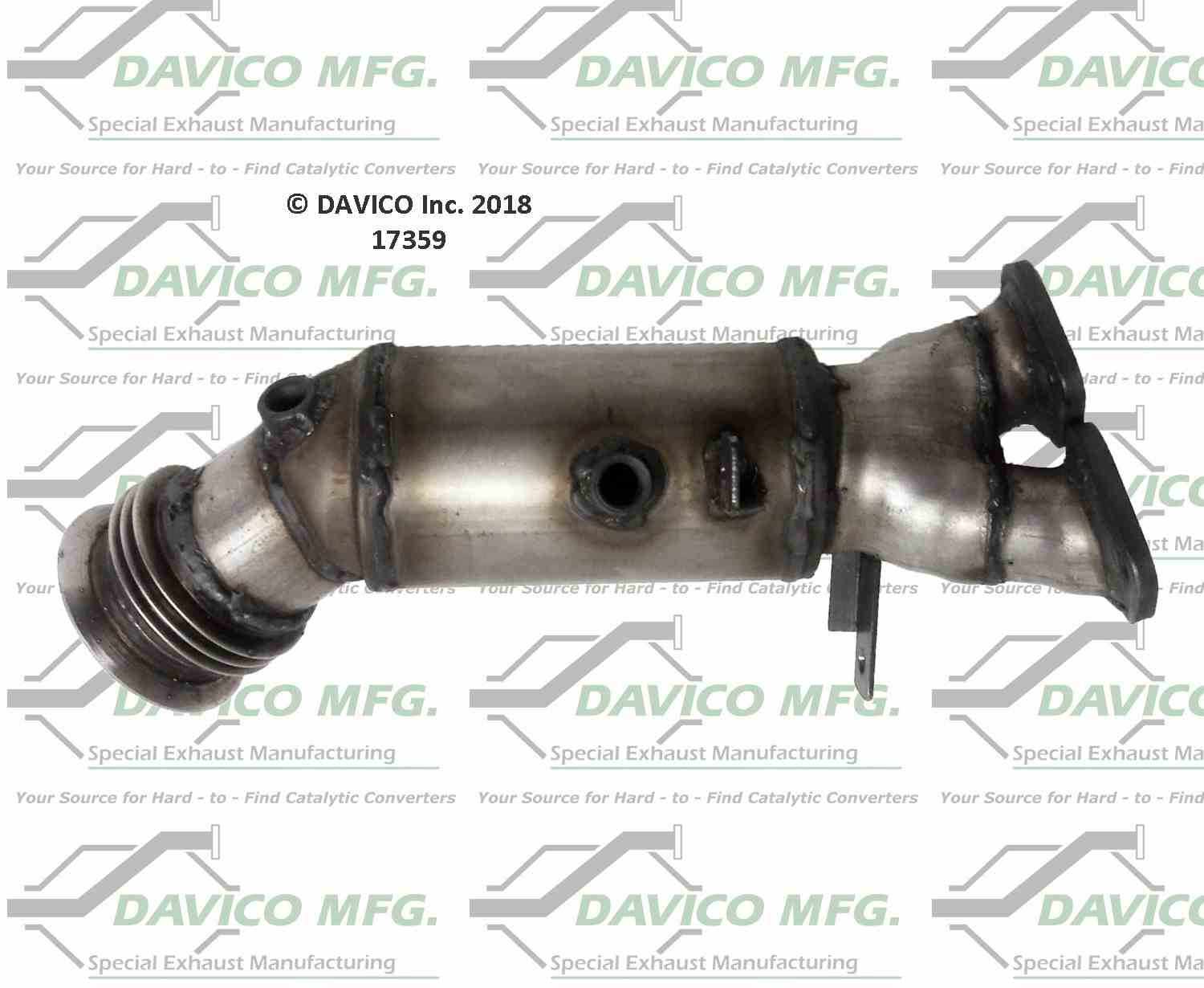 Davico Mfg Exact-Fit Catalytic Converter 17359