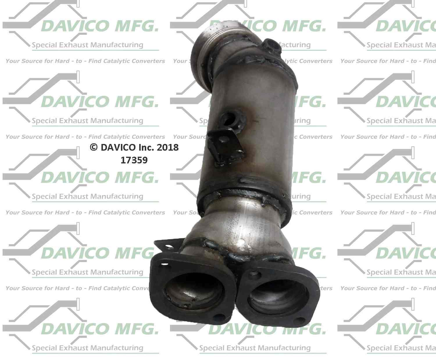 Davico Mfg Exact-Fit Catalytic Converter 17359