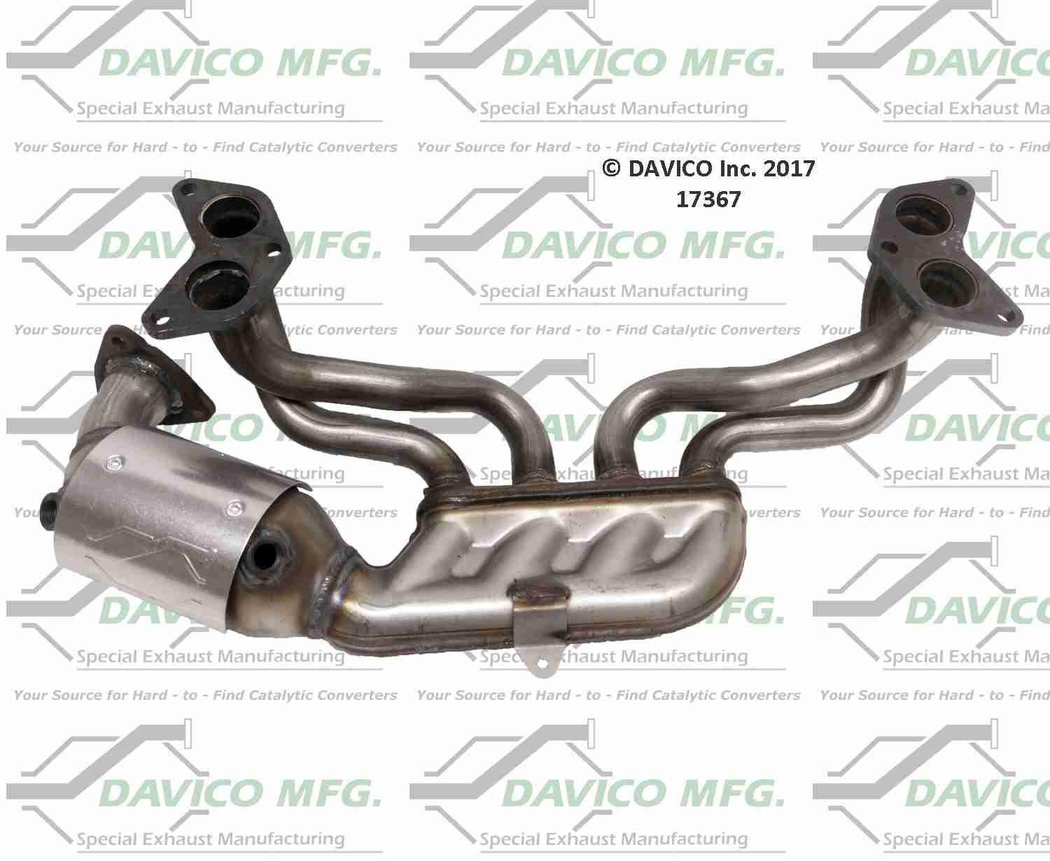 Davico Mfg Exact-Fit Catalytic Converter 17367