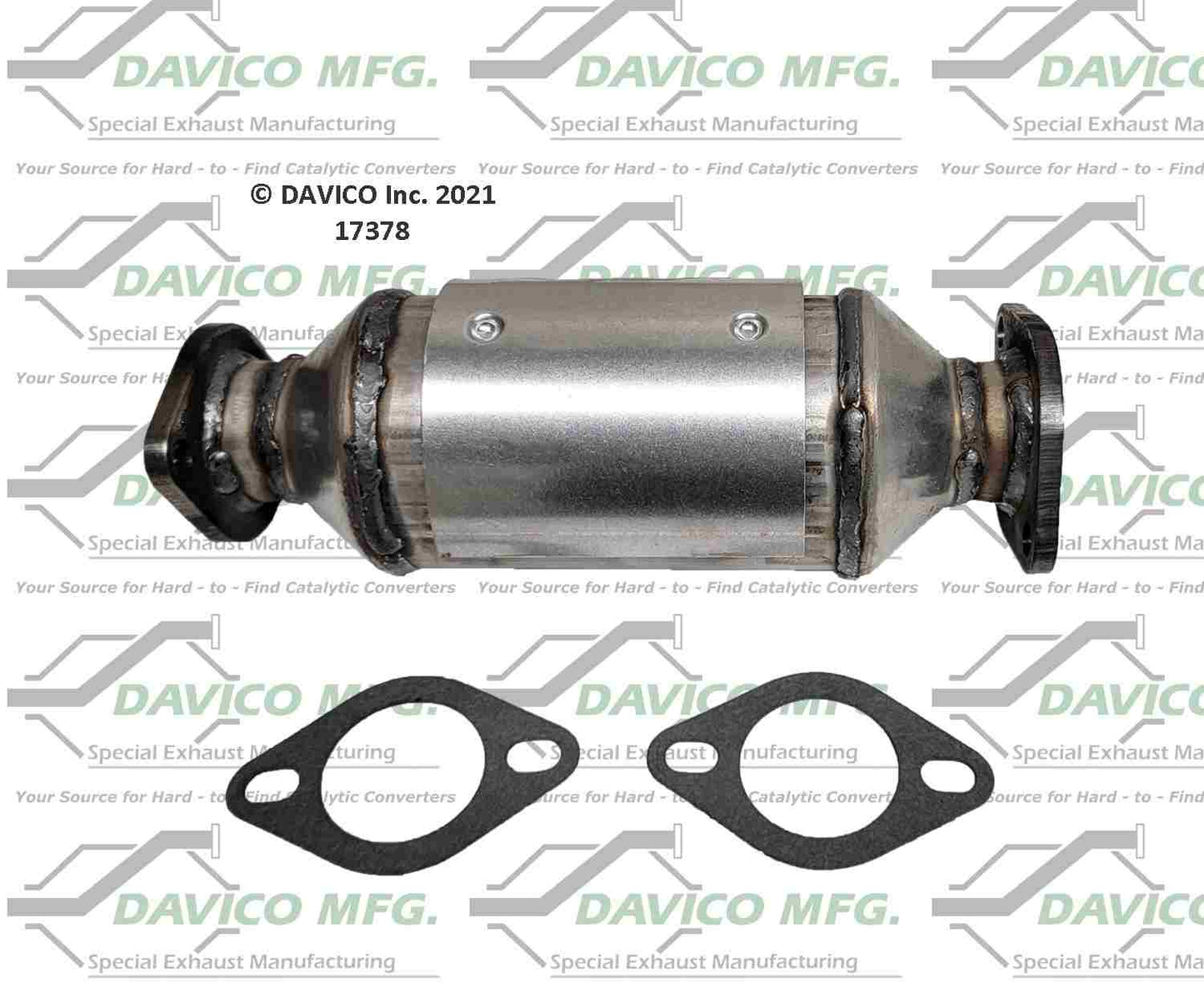 Davico Mfg Exact-Fit Catalytic Converter 17378