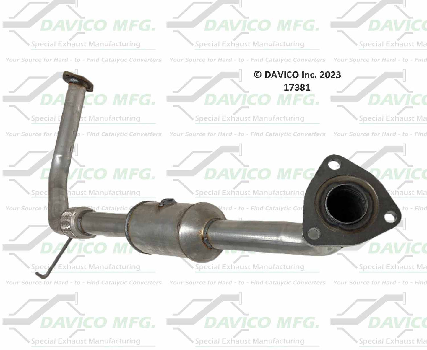 Davico Mfg Exact-Fit Catalytic Converter 17381