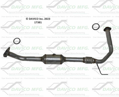 Davico Mfg Exact-Fit Catalytic Converter 17381