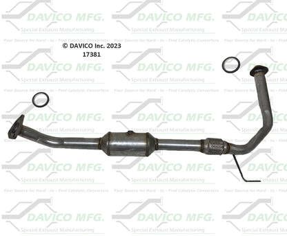Davico Mfg Exact-Fit Catalytic Converter 17381