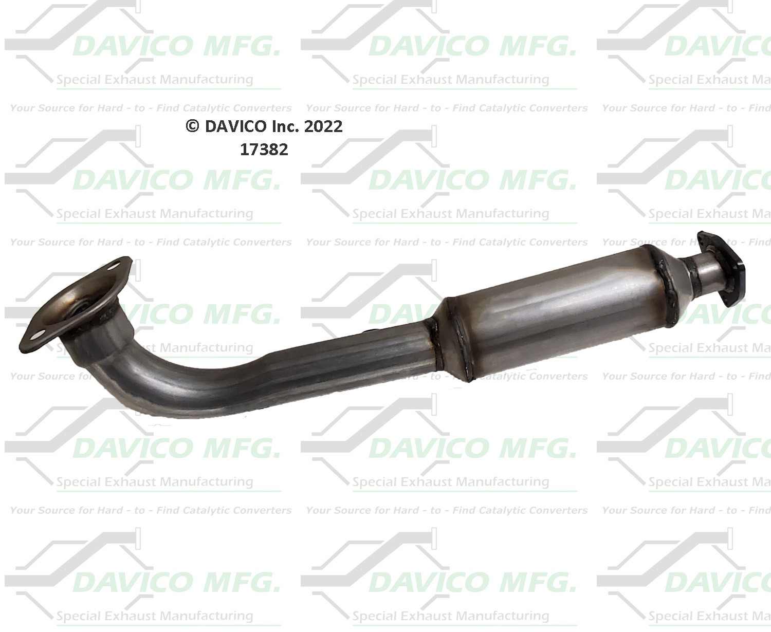 Davico Mfg Exact-Fit Catalytic Converter 17382