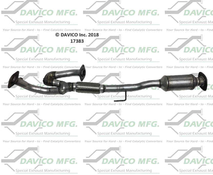 Davico Mfg Exact-Fit Catalytic Converter 17383