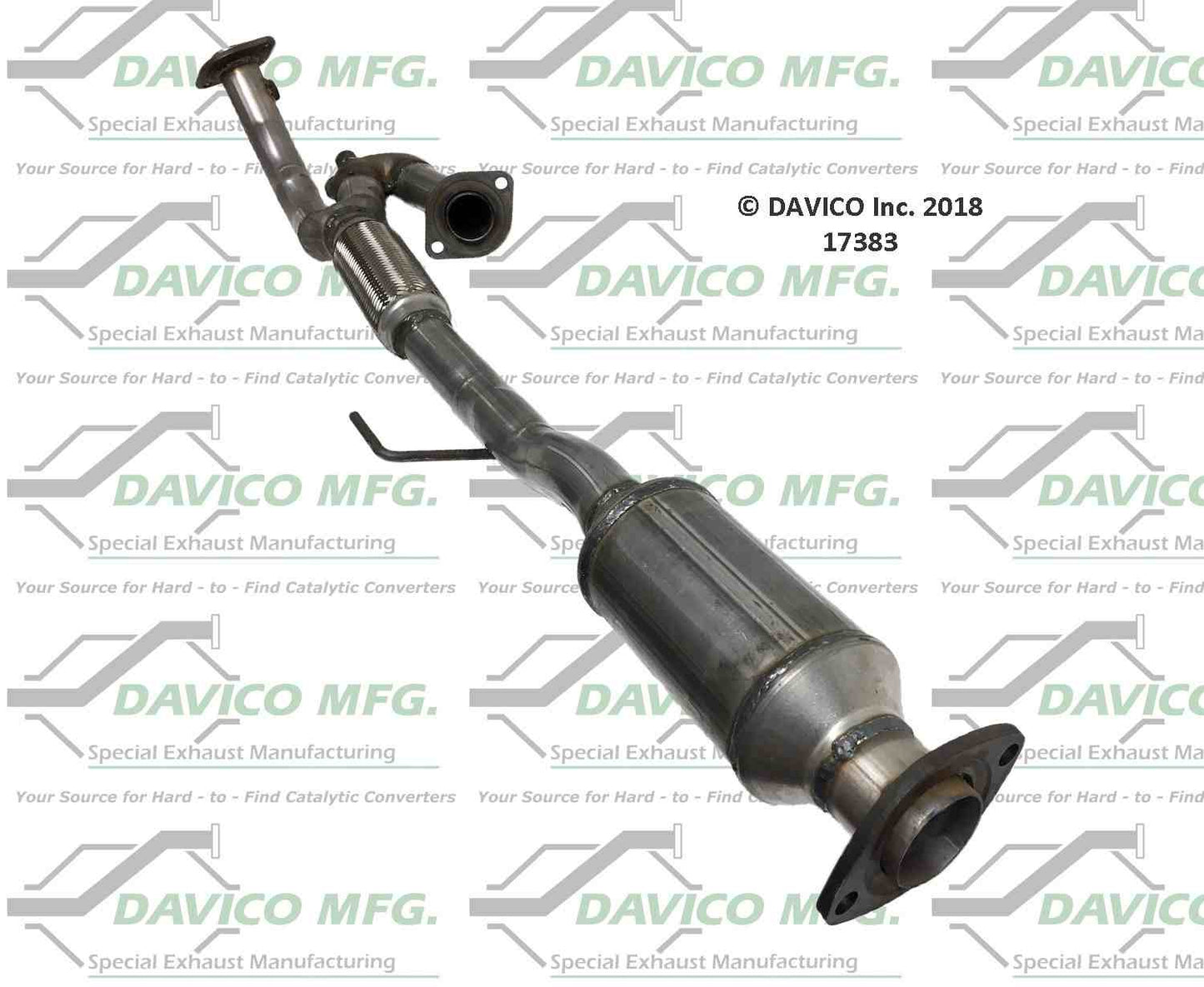 Davico Mfg Exact-Fit Catalytic Converter 17383