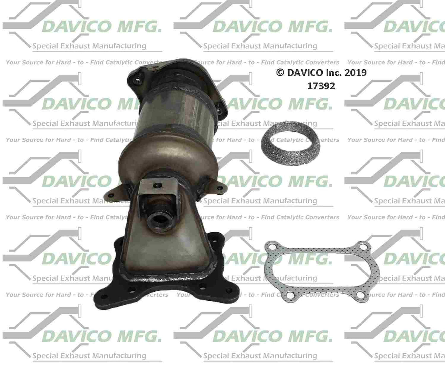 Davico Mfg Exact-Fit Catalytic Converter - Manifold 17392