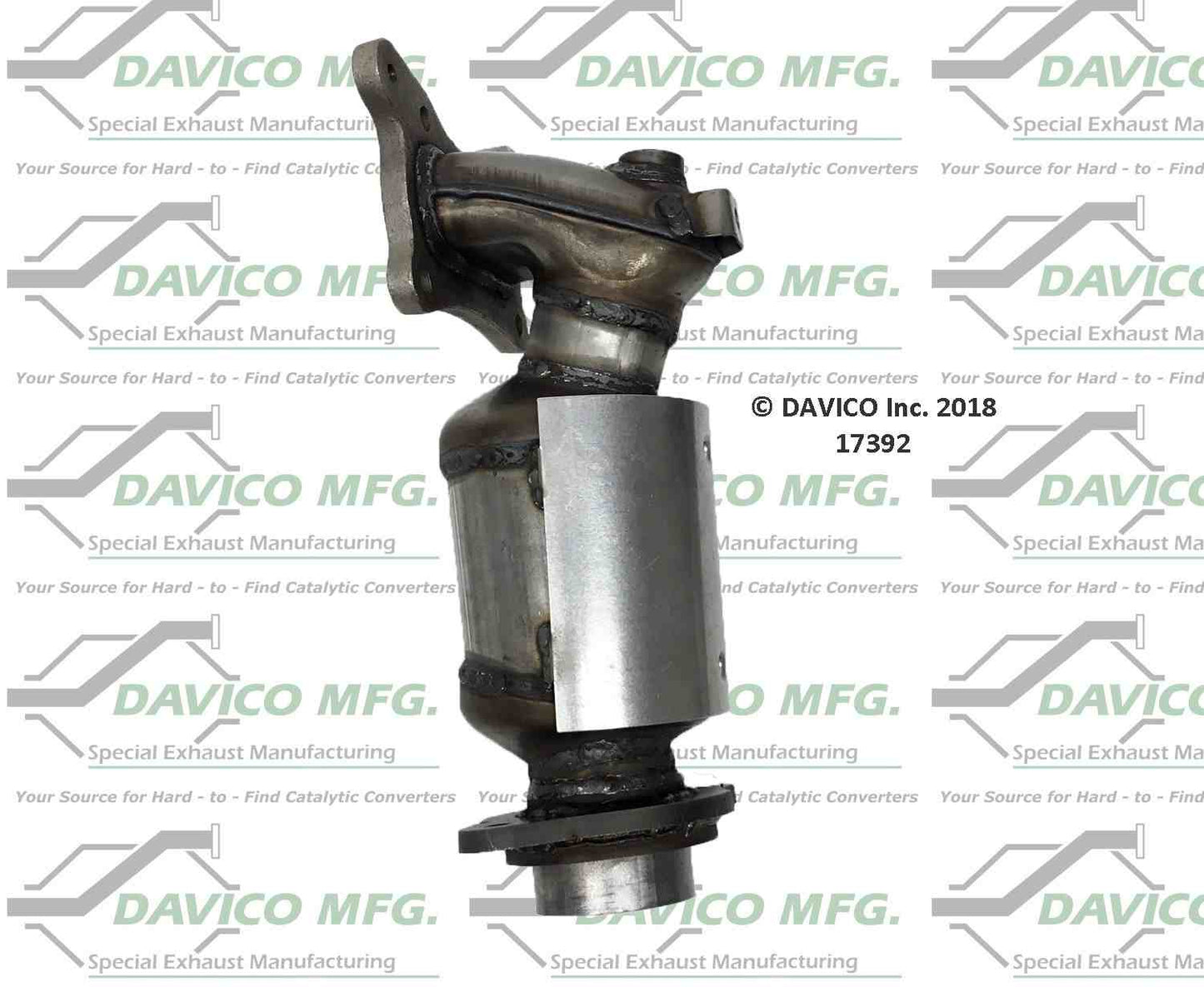 Davico Mfg Exact-Fit Catalytic Converter - Manifold 17392