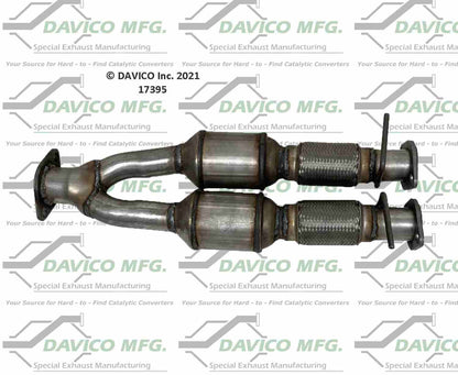 Davico Mfg Exact-Fit Catalytic Converter 17395