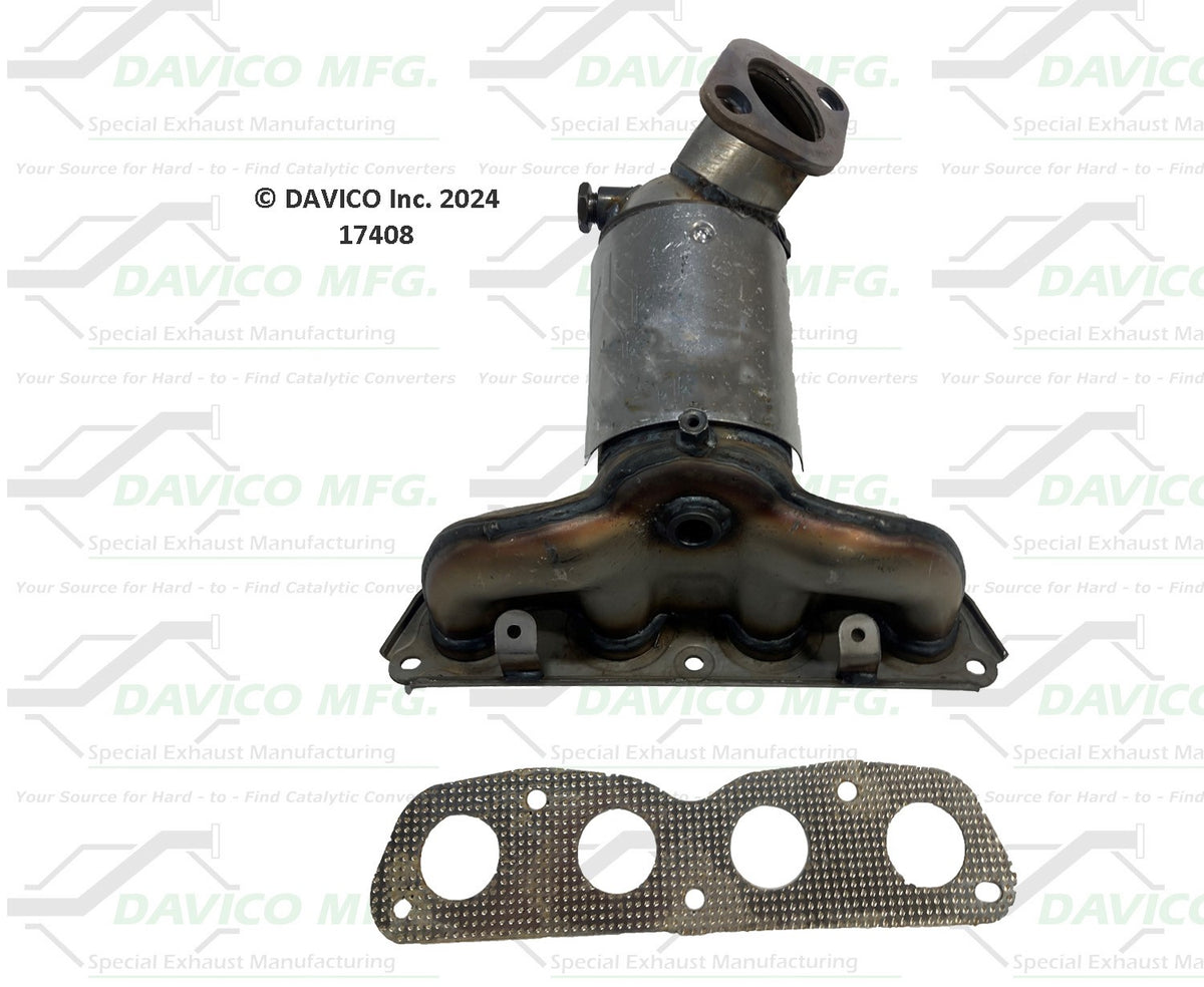 Davico Mfg Exact-Fit Catalytic Converter 17408