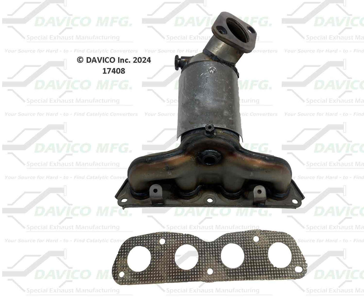 Davico Mfg Exact-Fit Catalytic Converter 17408