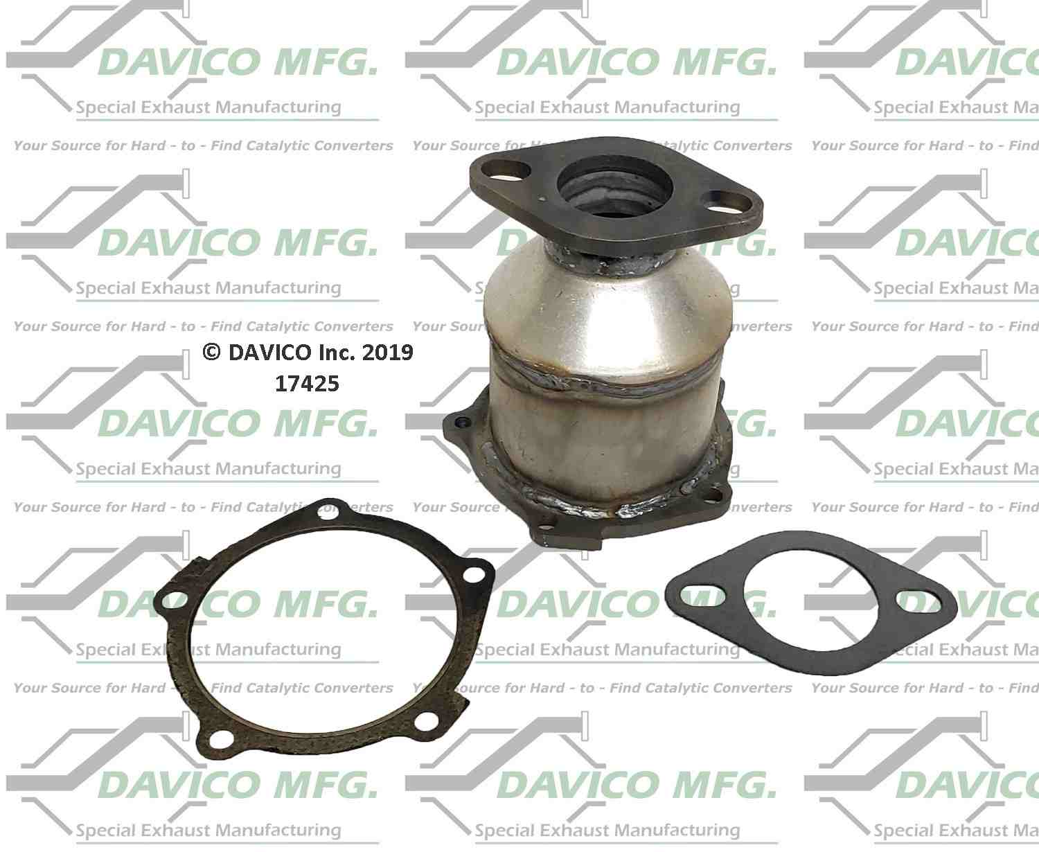 Davico Mfg Exact-Fit Catalytic Converter 17425