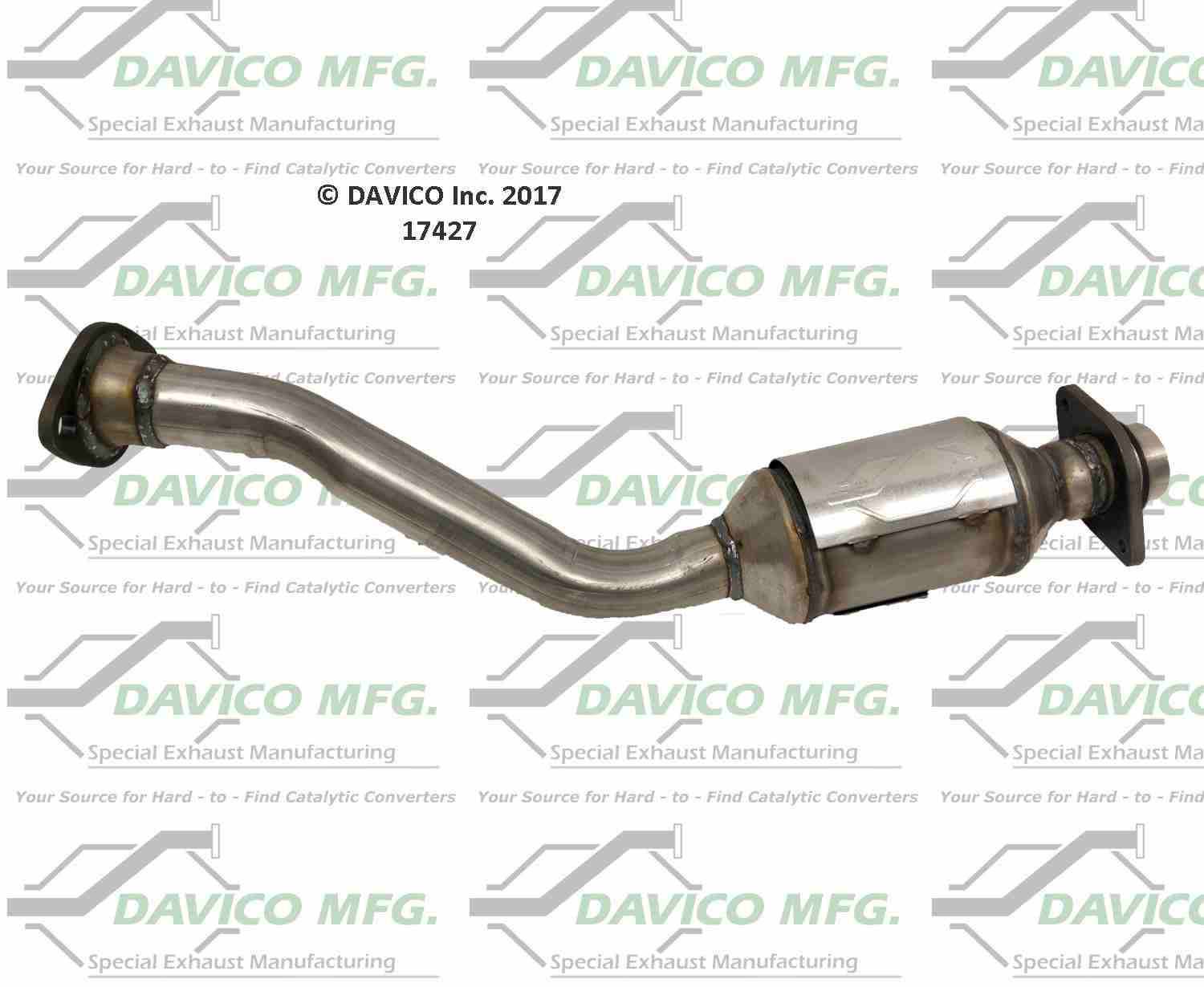Davico Mfg Exact-Fit Catalytic Converter 17427