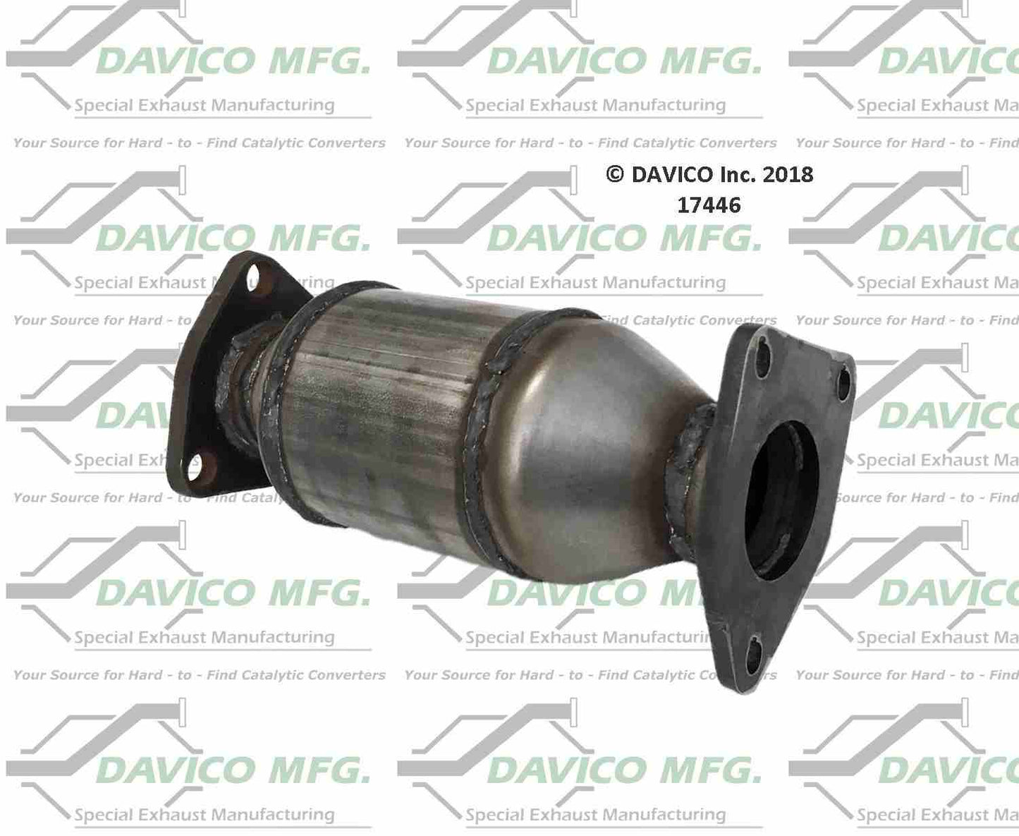 Davico Mfg Exact-Fit Catalytic Converter 17446