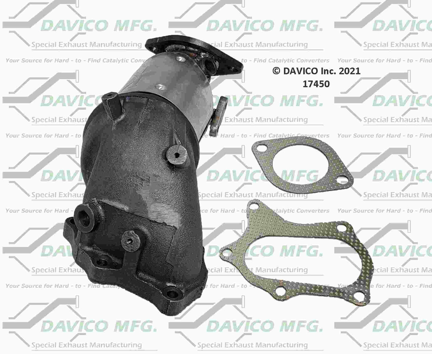 Davico Mfg Exact-Fit Catalytic Converter 17450
