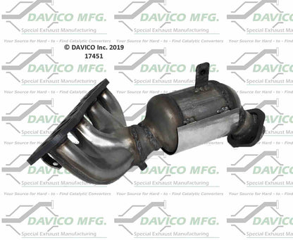 Davico Mfg Exact-Fit Catalytic Converter 17451