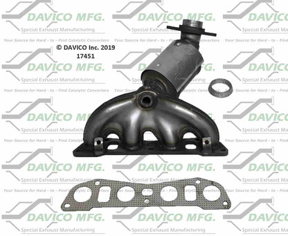 Davico Mfg Catalytic Converter 17451
