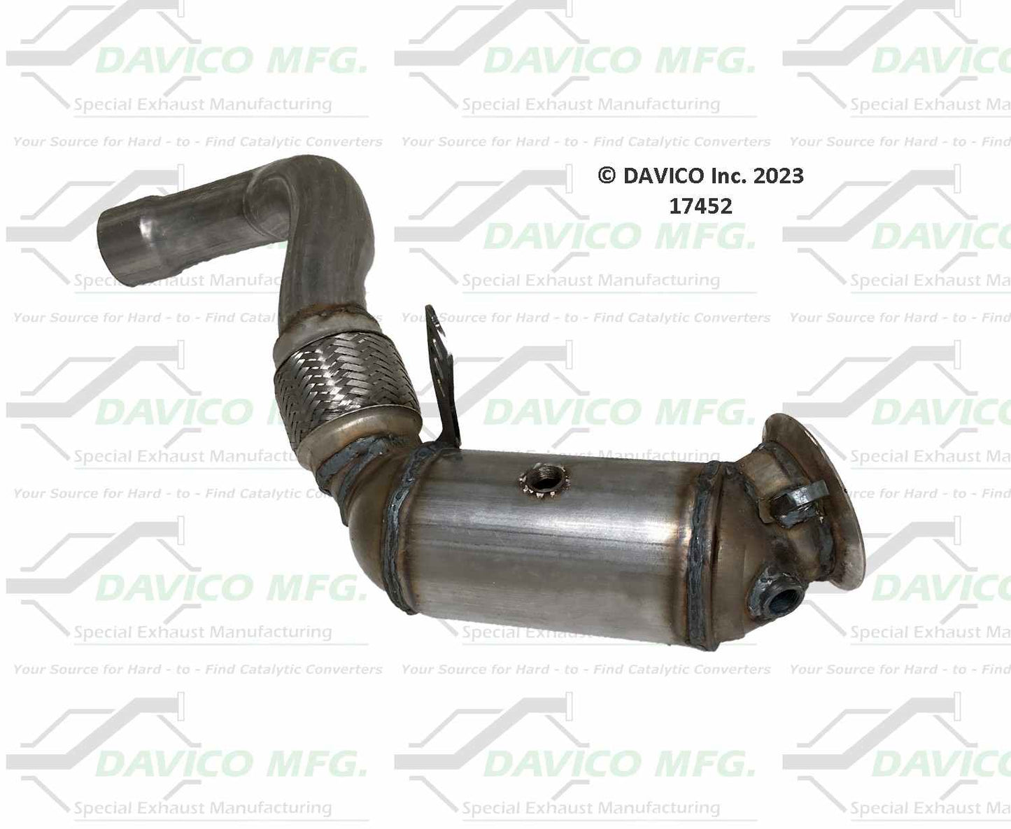 Davico Mfg Exact-Fit Catalytic Converter 17452