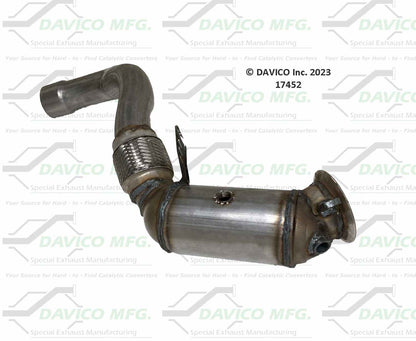 Davico Mfg Exact-Fit Catalytic Converter 17452